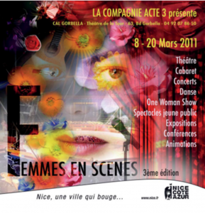 Festival Femmes en scènes Nice avec Marie-Pierre Genovese