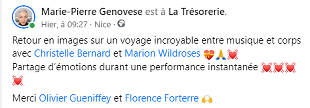 Marie-Pierre Genovese La Trésorerie C.Bernard